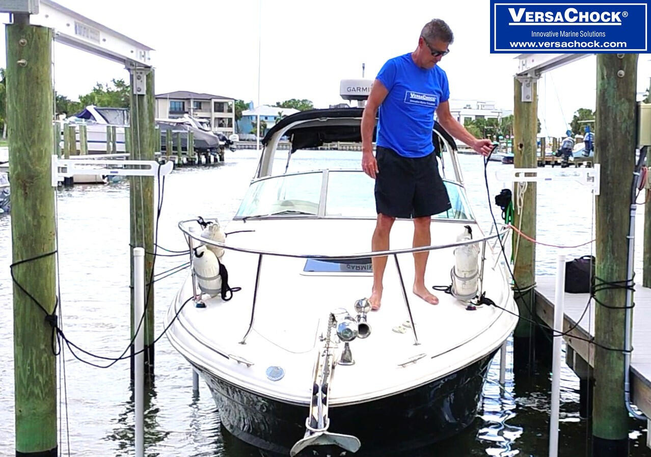 VALET ARM FOR RETRIEVING DOCK LINES